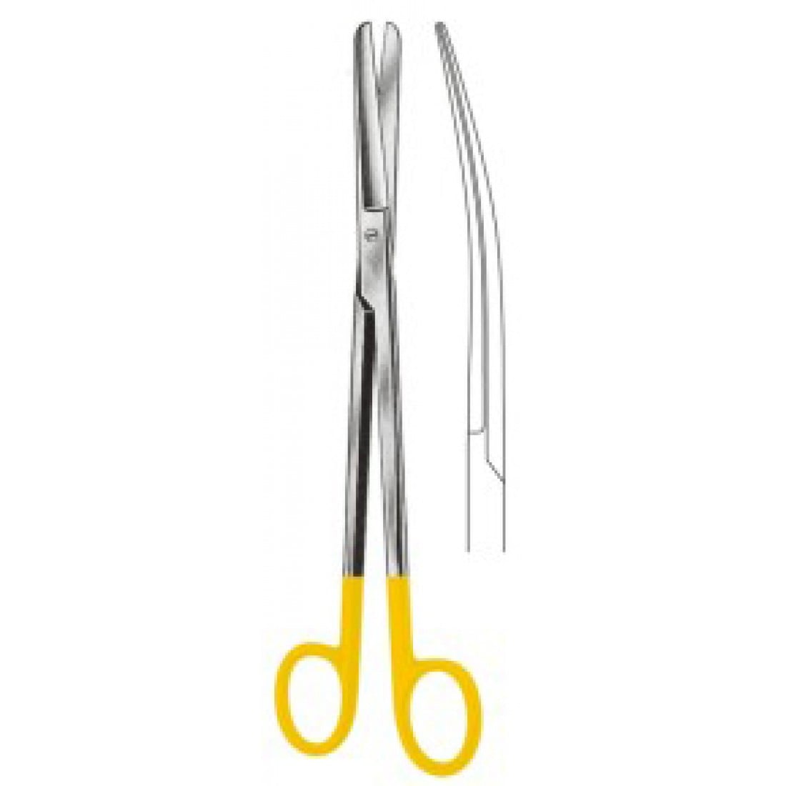 10.5661.20 SIMS Uterin Makas Eğri 20cm TC