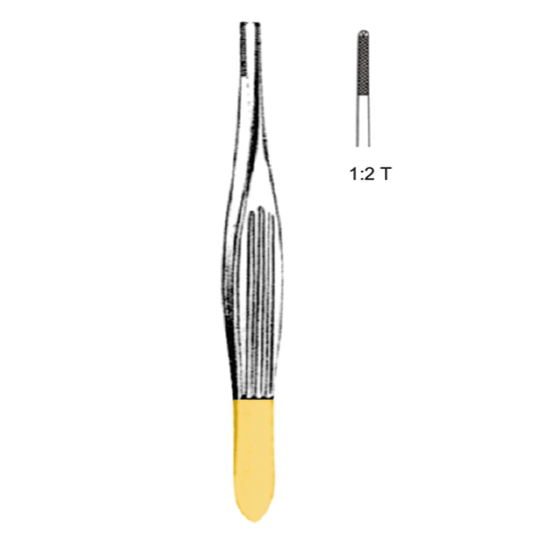 11.5200.15 McIndoe Forseps 1x2T 15cm TC