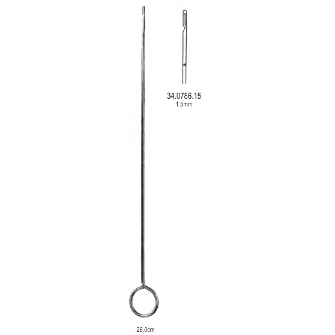 34.0786.15 Ligaşür Yakalayıcı 1.5mm, 26cm