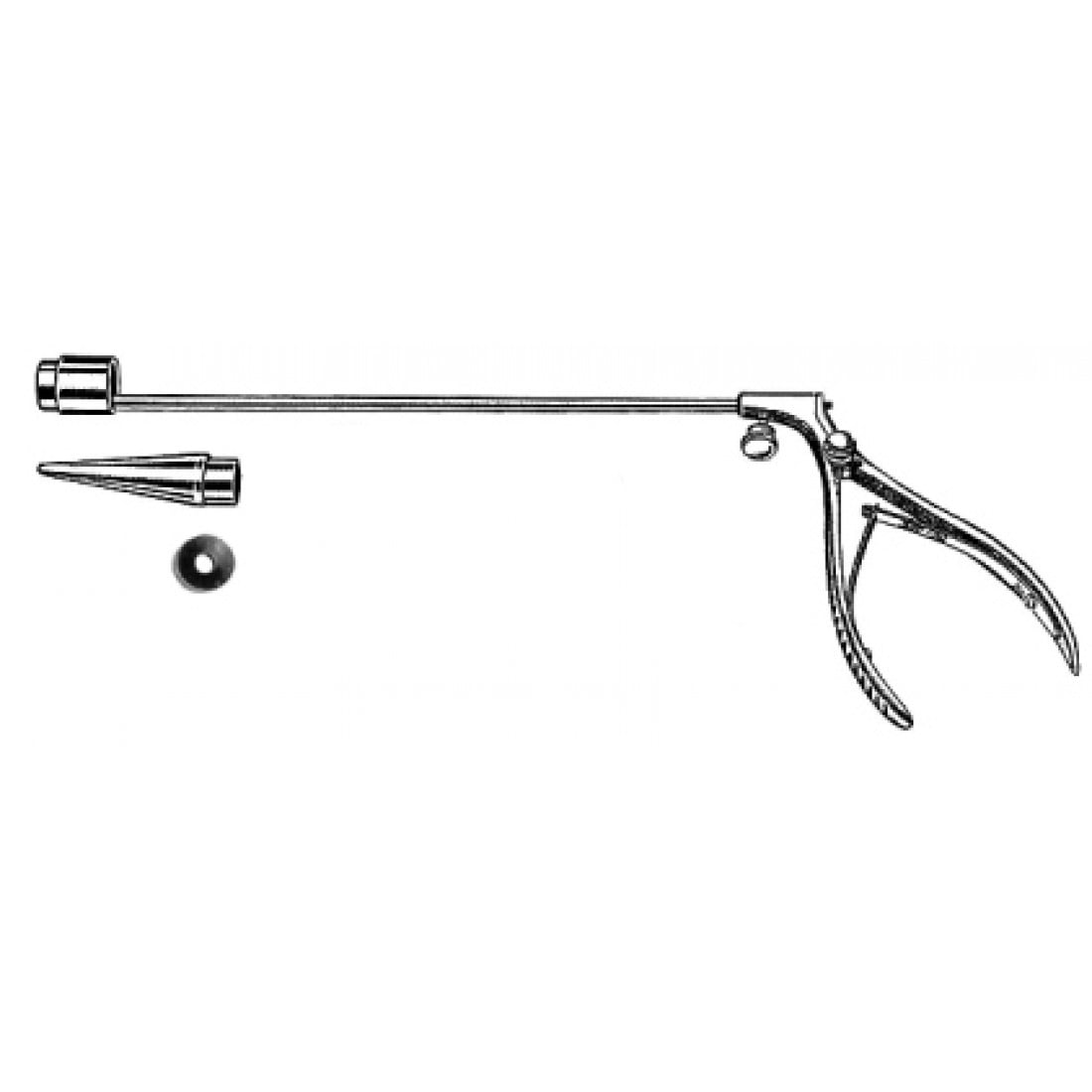 54.0340.00 McGivney Hemoroid Ligaşürü  18cm, Yükleme Aparatı İle Birlikte 