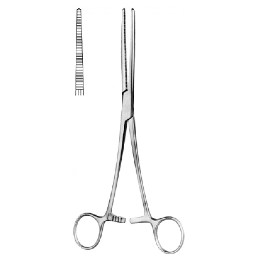 14.0220.13 Rochester Pean Hemostatik Forseps Düz 13cm