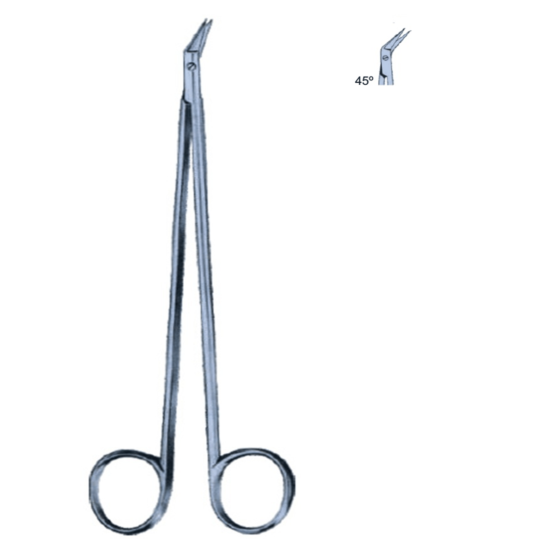 10.9544.45 Diethrich Hegemann Koroner Makas 45ø 18cm