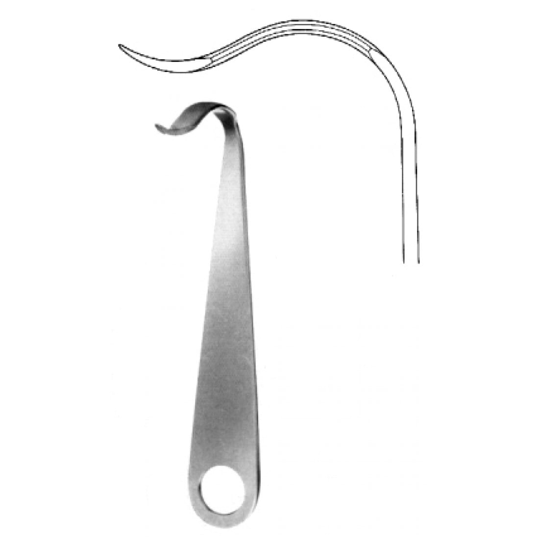 28.0740.17 Knee Ekartör 56x10mm, 17cm