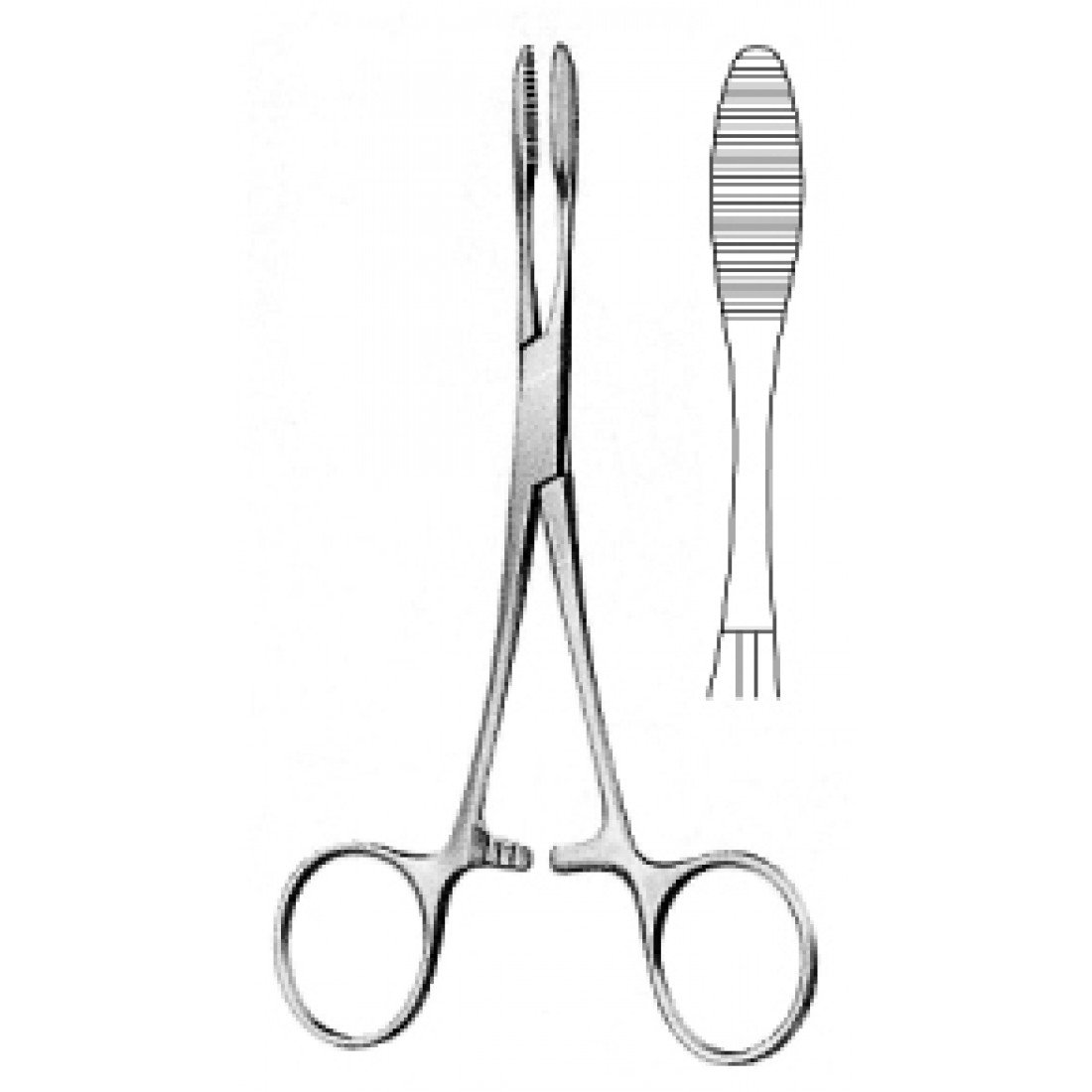 14.0172.14 Pean Hemostatik Forseps  14cm