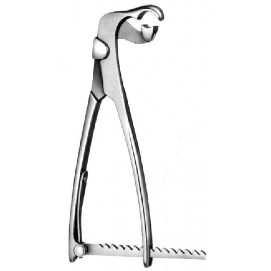 28.1034.19 Lambotte Kemik Tutma Forsepsi 19cm