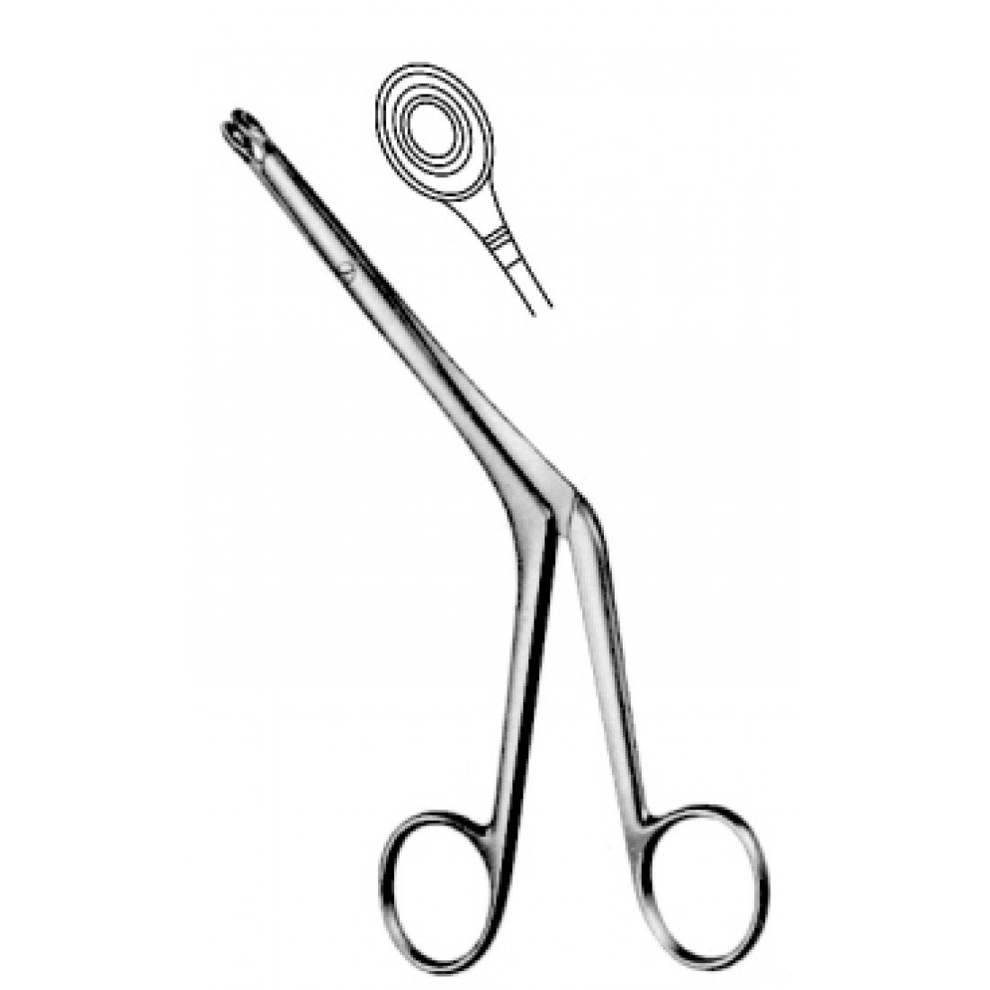 46.0160.04 Luc/Bruenings Nazal Turbinat Forseps Fig.4 19cm