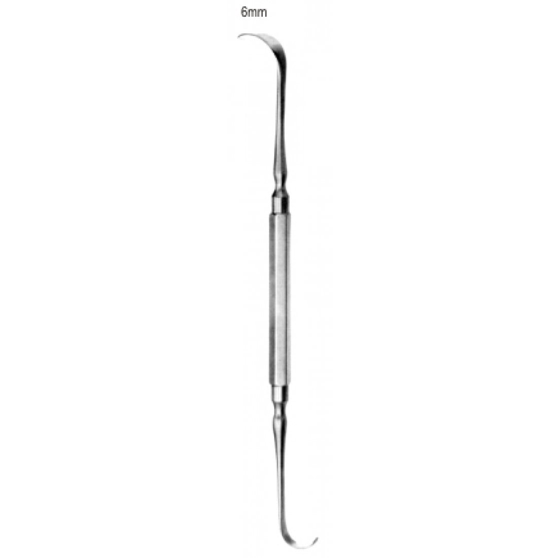 49.0052.21 Ekartör, TMJ Kondil Büyük 6x10mm, 21cm