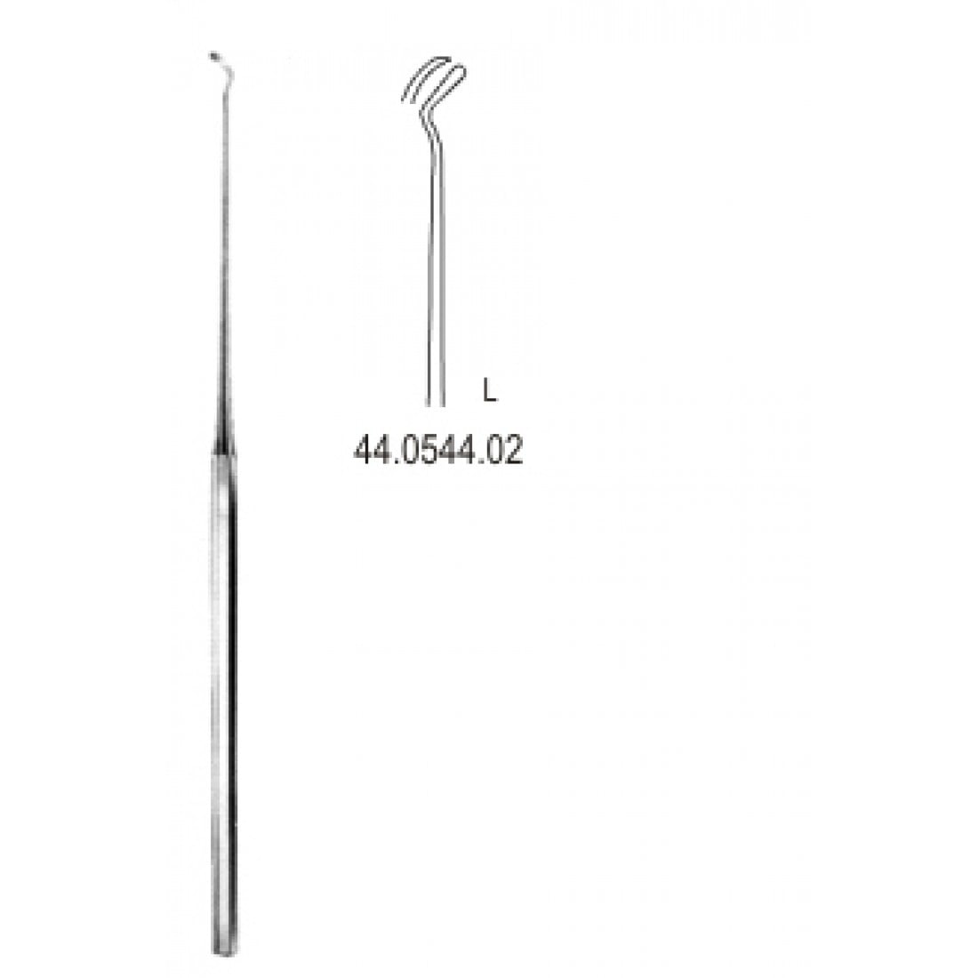 44.0544.02 Fisch Disektör Eğri Sol