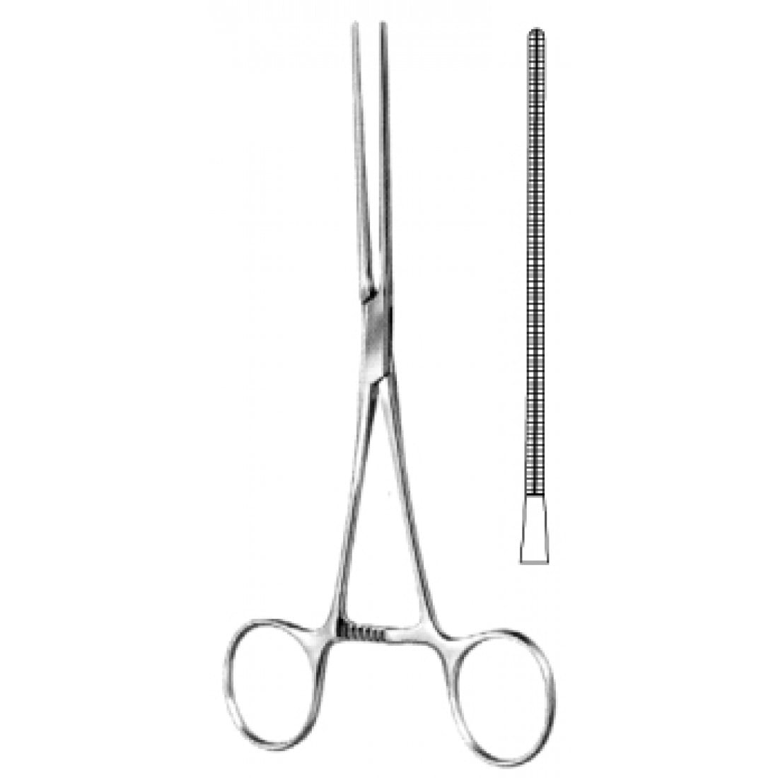 34.0620.16 Cooley Atravmatik Çocuk Klempi Çok ince 16.5cm