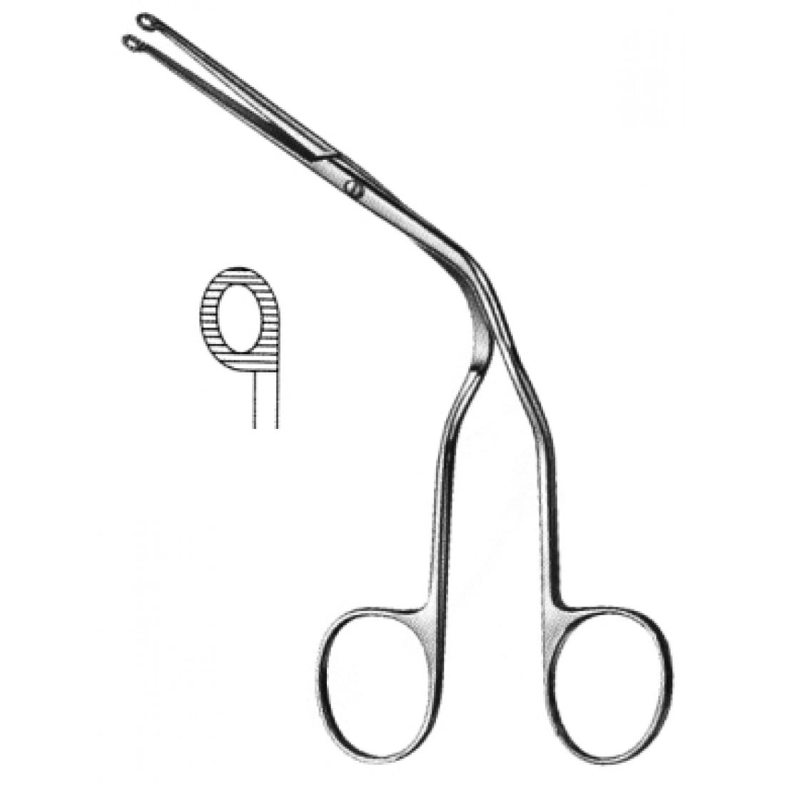 04.0100.25 Magill Kateter Yerleştirme Forsepsi 25cm