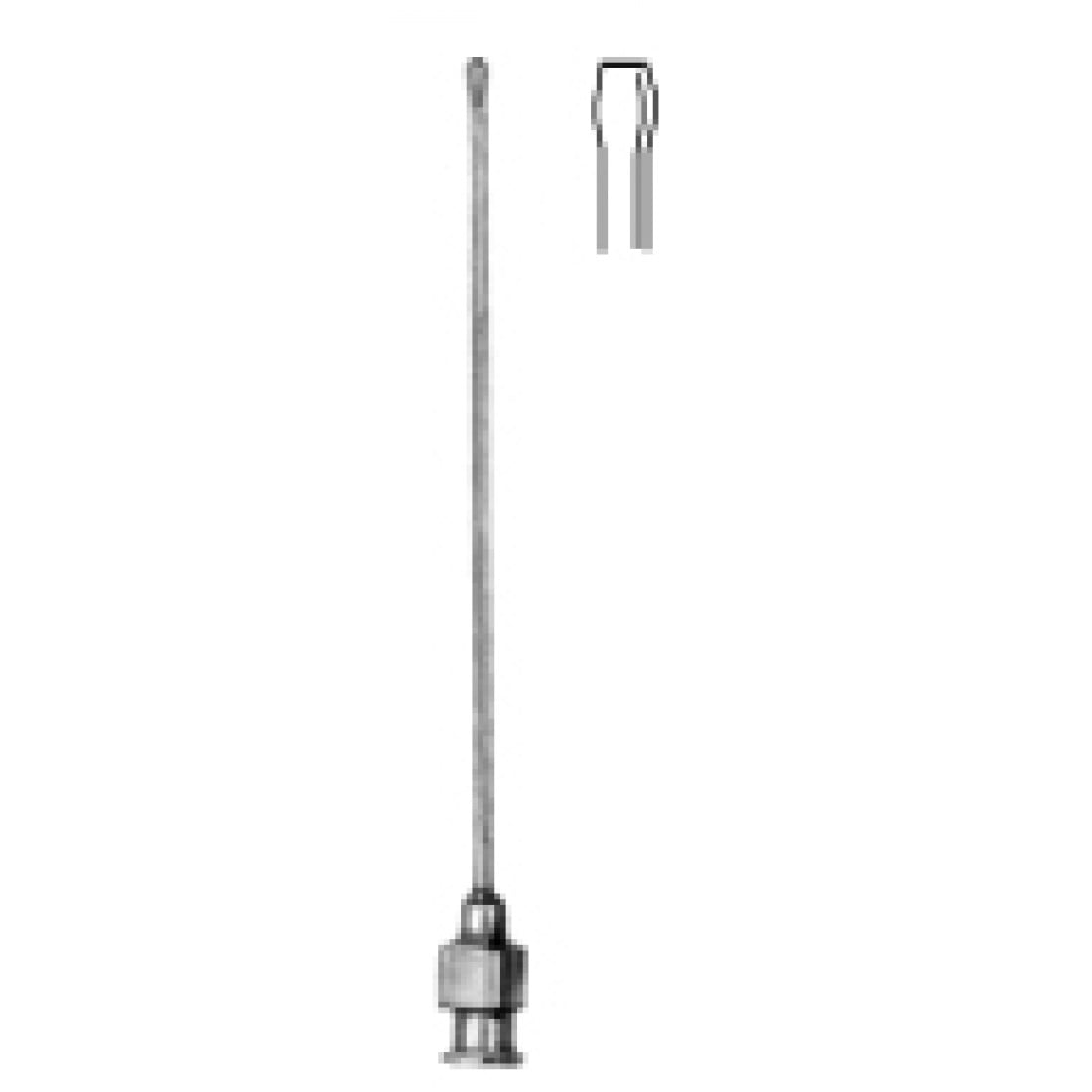 46.0900.20 Hajeck Frontal Sinus Kanül 1.5mm, 17cm