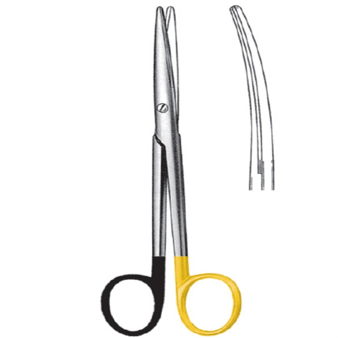 09.5307.21 Lexer Operasyon Makası Eğri 21cm S/CUT, TC