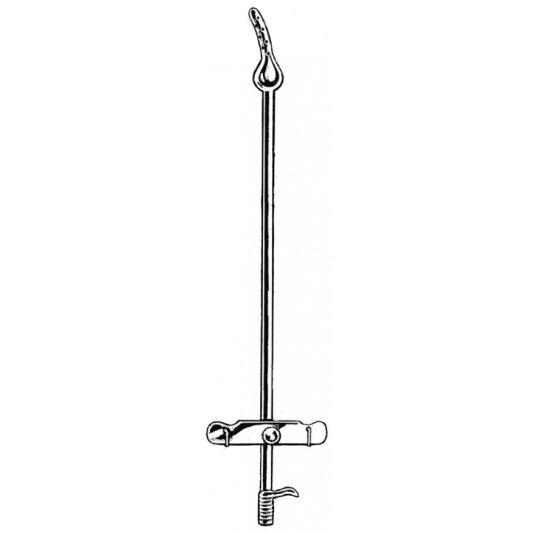 62.0550.35 Spackmann Uterin Kanül  35cm