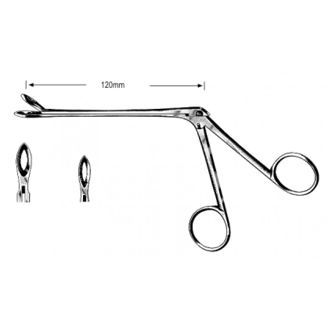 46.0242.02 Weil-Blakesley Forseps  Fig.2, 120mm, 19cm