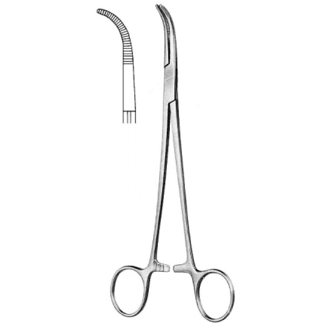14.0331.27 Overholt-Geissendorfer Forseps 27cm Fig.1
