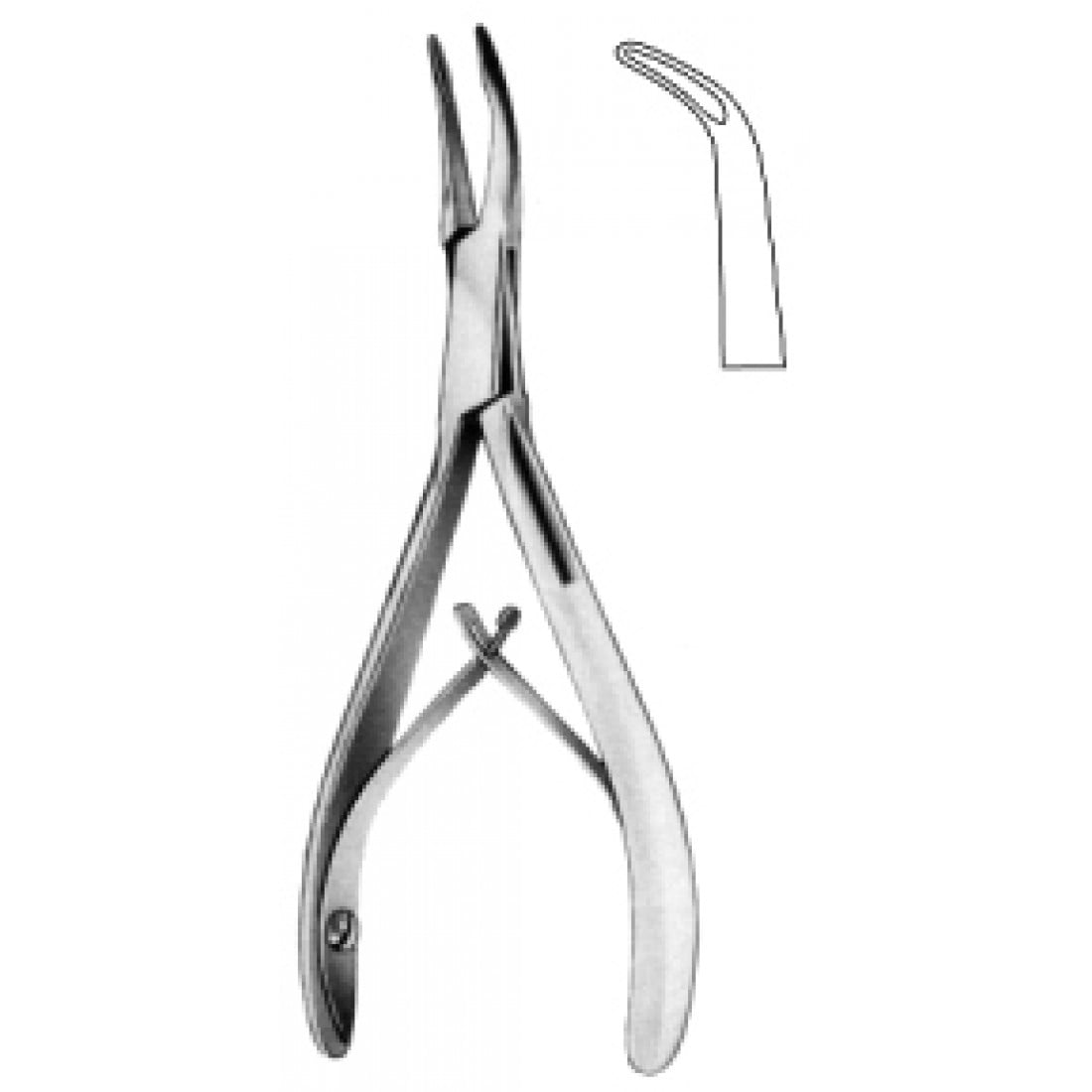 28.1150.02 Kleinert Kutz Sinevektomi Ronjur Forsepsi 2mm, 14cm