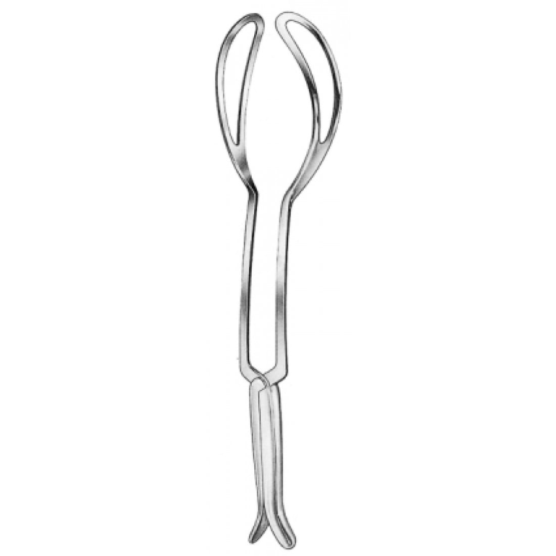 62.0060.44 Piper Doğum Forsepsi 44cm