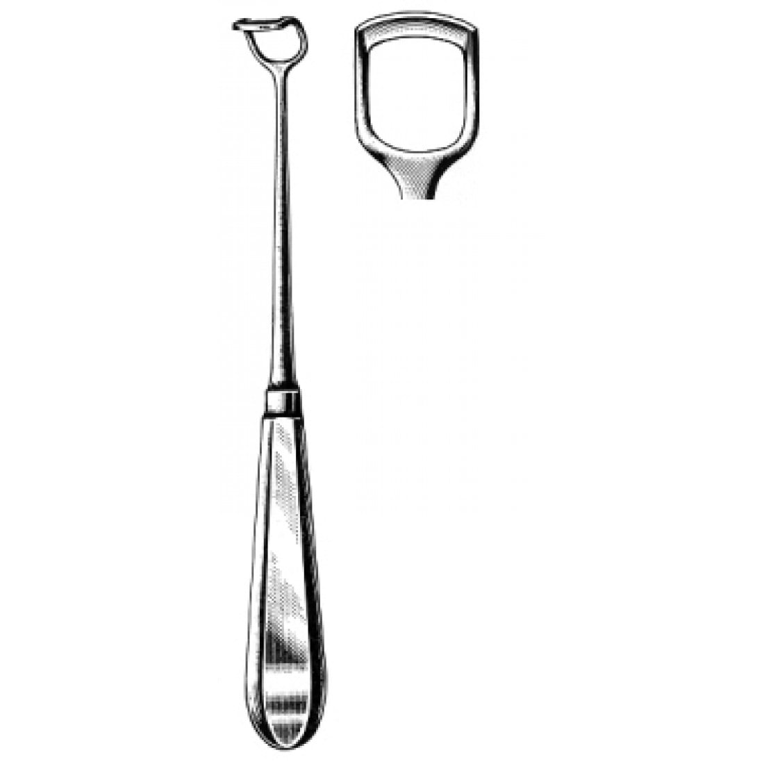 46.0852.02 Beckmann Adenoid Küret 15mm  22cm Fig.2