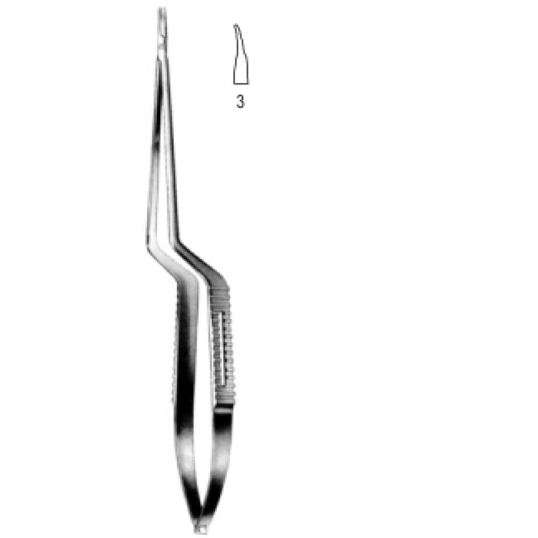 22.0336.03 Mikro Portegü Eğri Tırtıksız  19cm