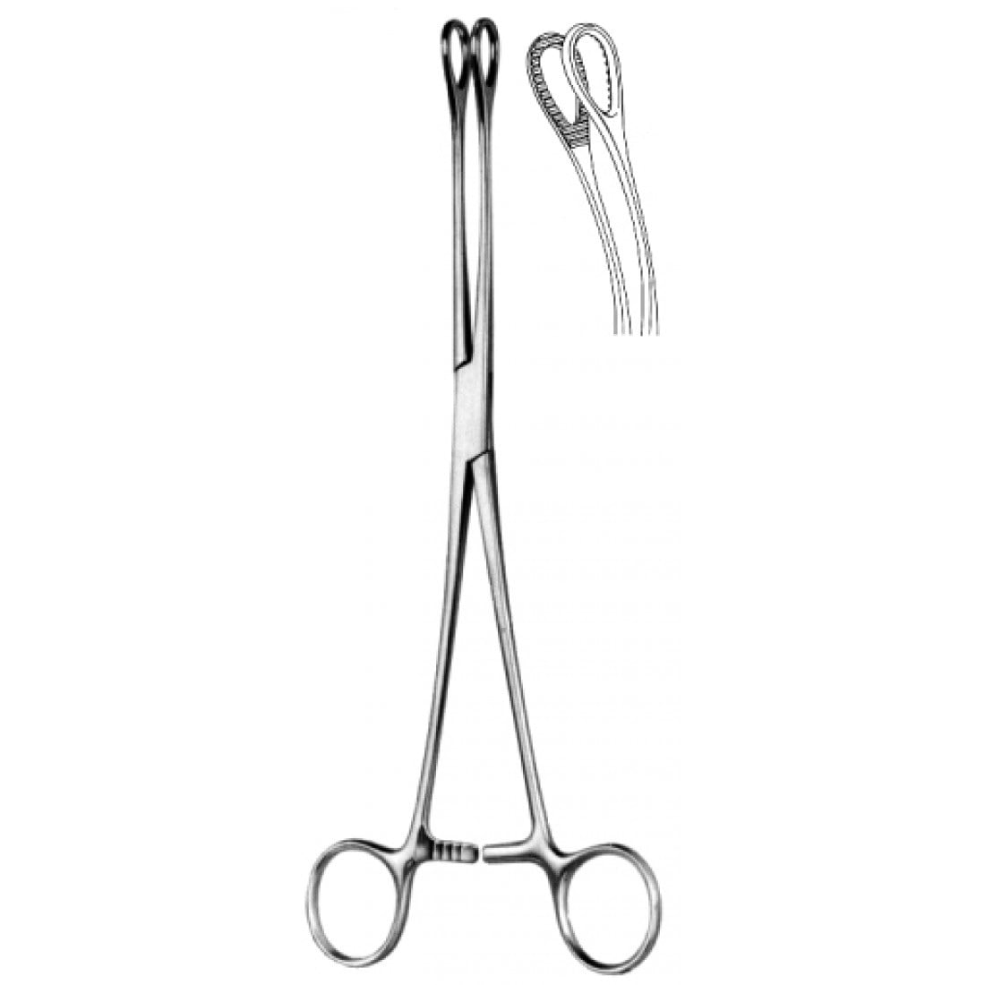 16.0083.18 Foerster Sünger Tutma Forsepsi  cvd 18cm