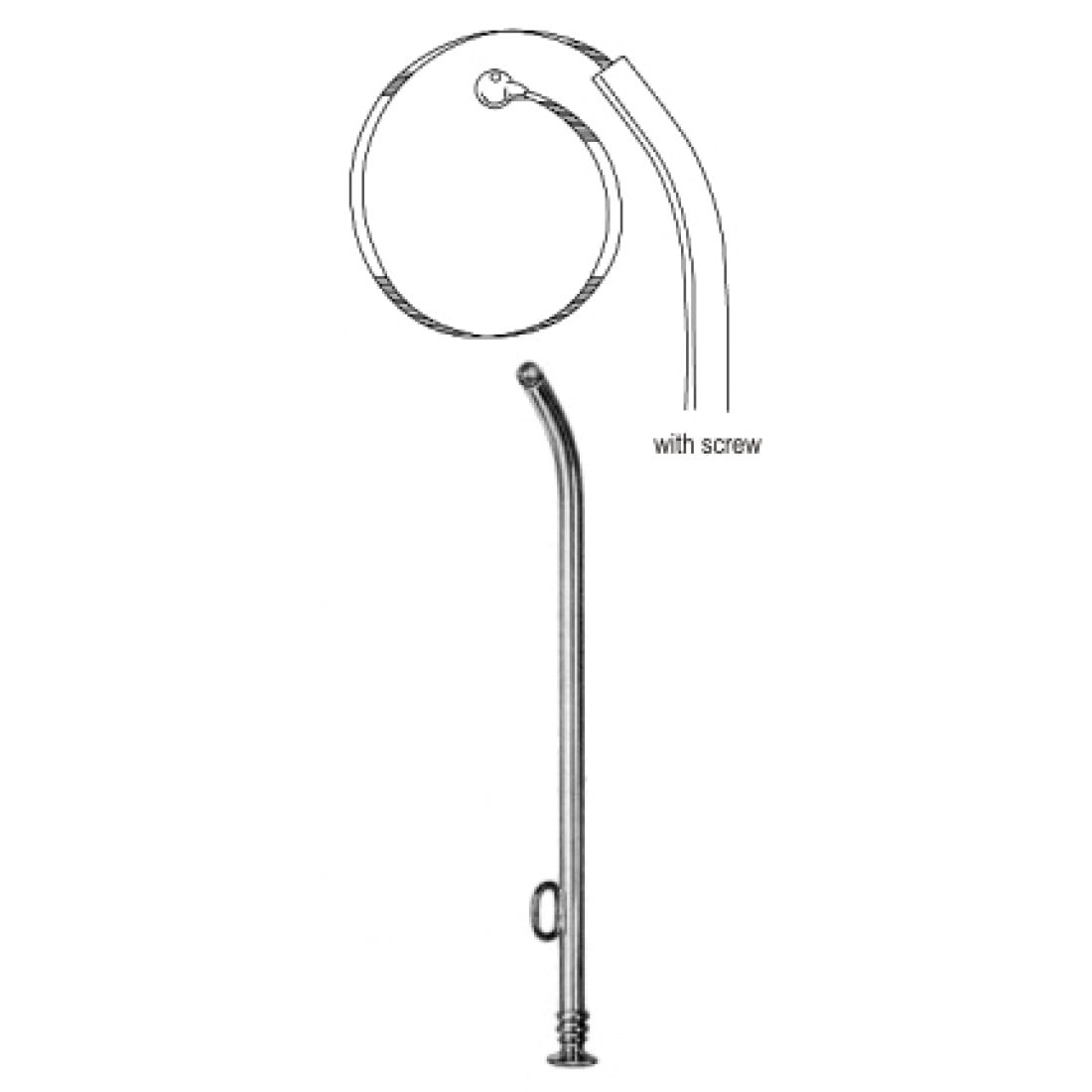 46.0894.14 Bellocq Antrum/Frontal Sinus Yıkama Kanülü
