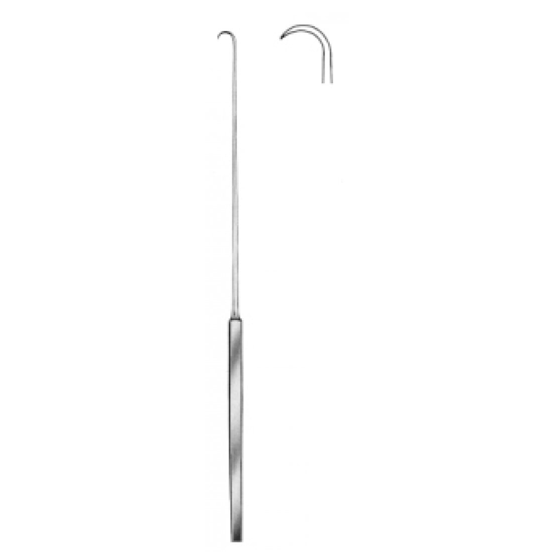 60.0524.04 Emmet Fistül Kancası Eğri 22cm Fig.4