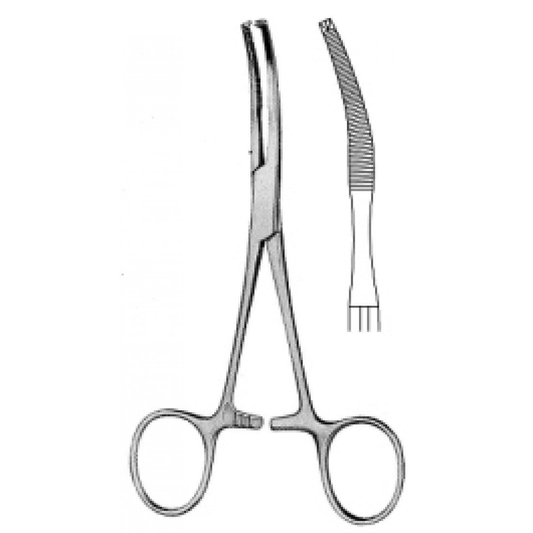 14.0500.14 Baby Mikulicz Periton Forseps 14cm