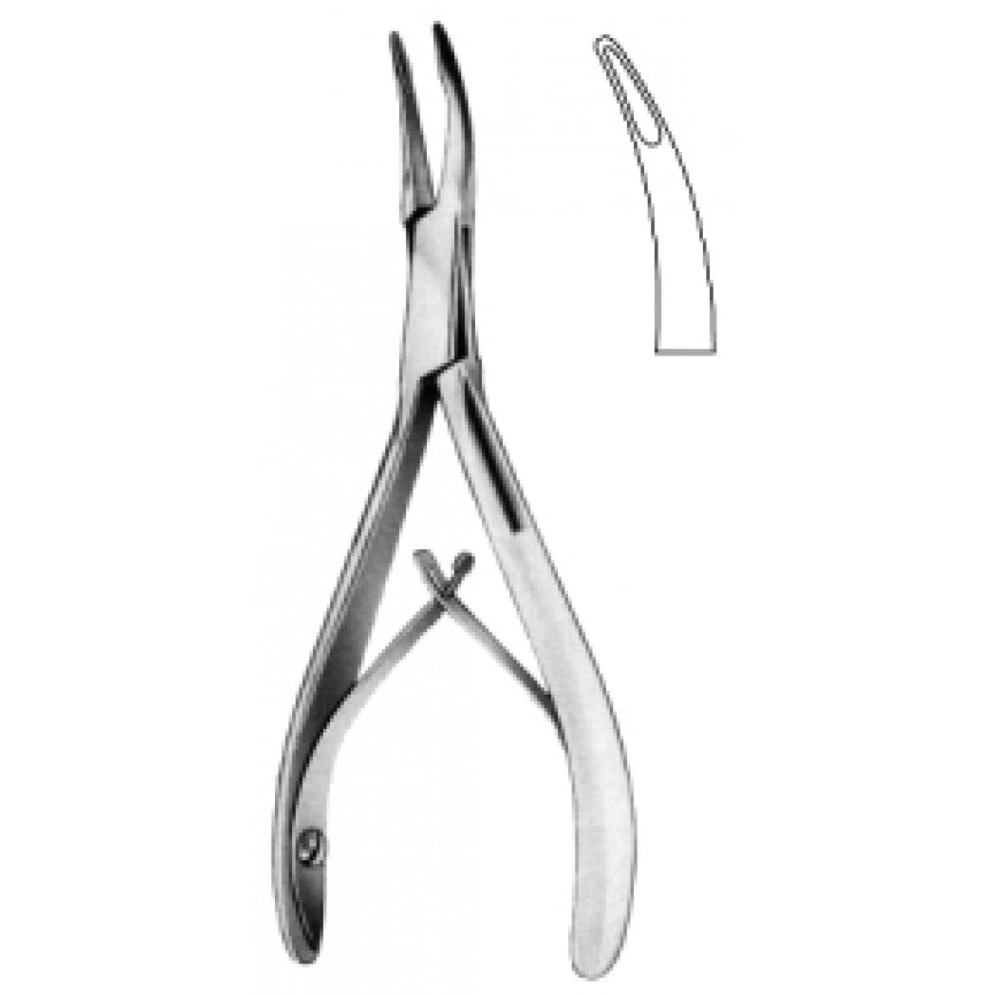 28.1150.01 Kleinert Kutz Sinevektomi Ronjur Forsepsi  2mm, 14cm