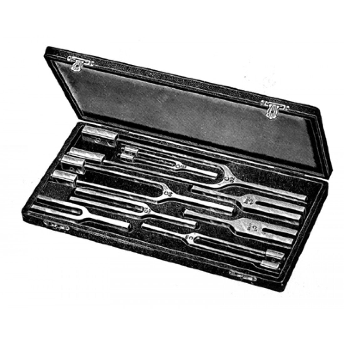 44.0660.00 Hartmann Ostmann Diyapazon set/8 Kutu İçinde