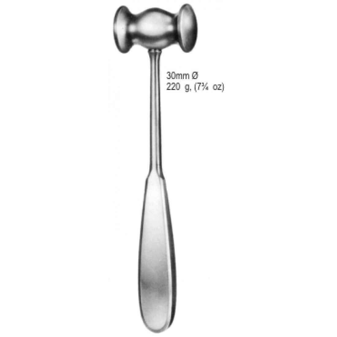 28.0144.20 Collin Çekiç 20cm 220g=7 3/40z
