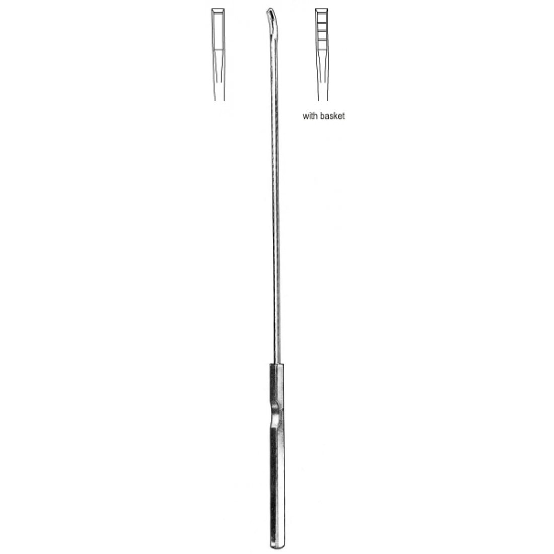 60.0946.40 Kevorkian Biyopsi Küret 4.0mm, 30cm