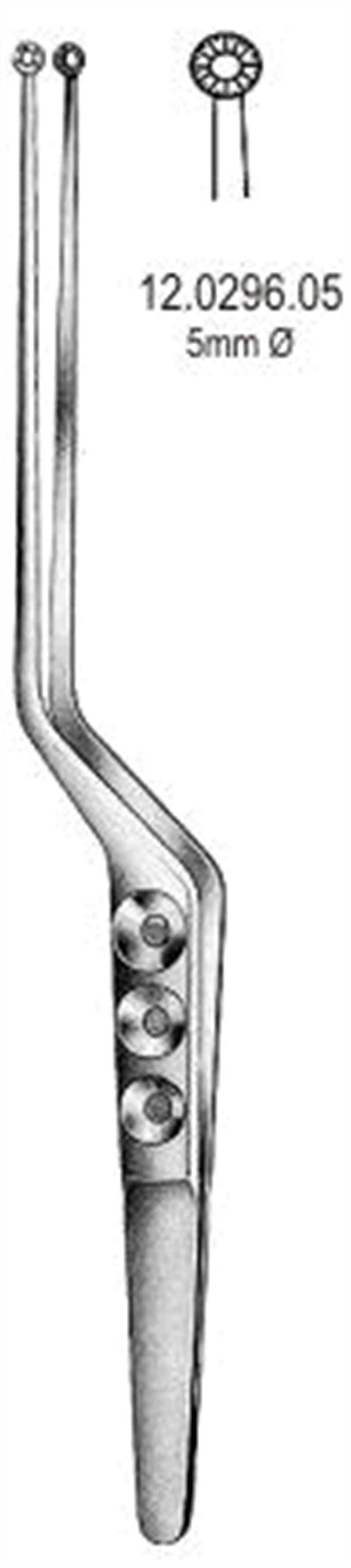 12.0296.05 Heifetz Tümör Forsepsi 5mm, 22cm