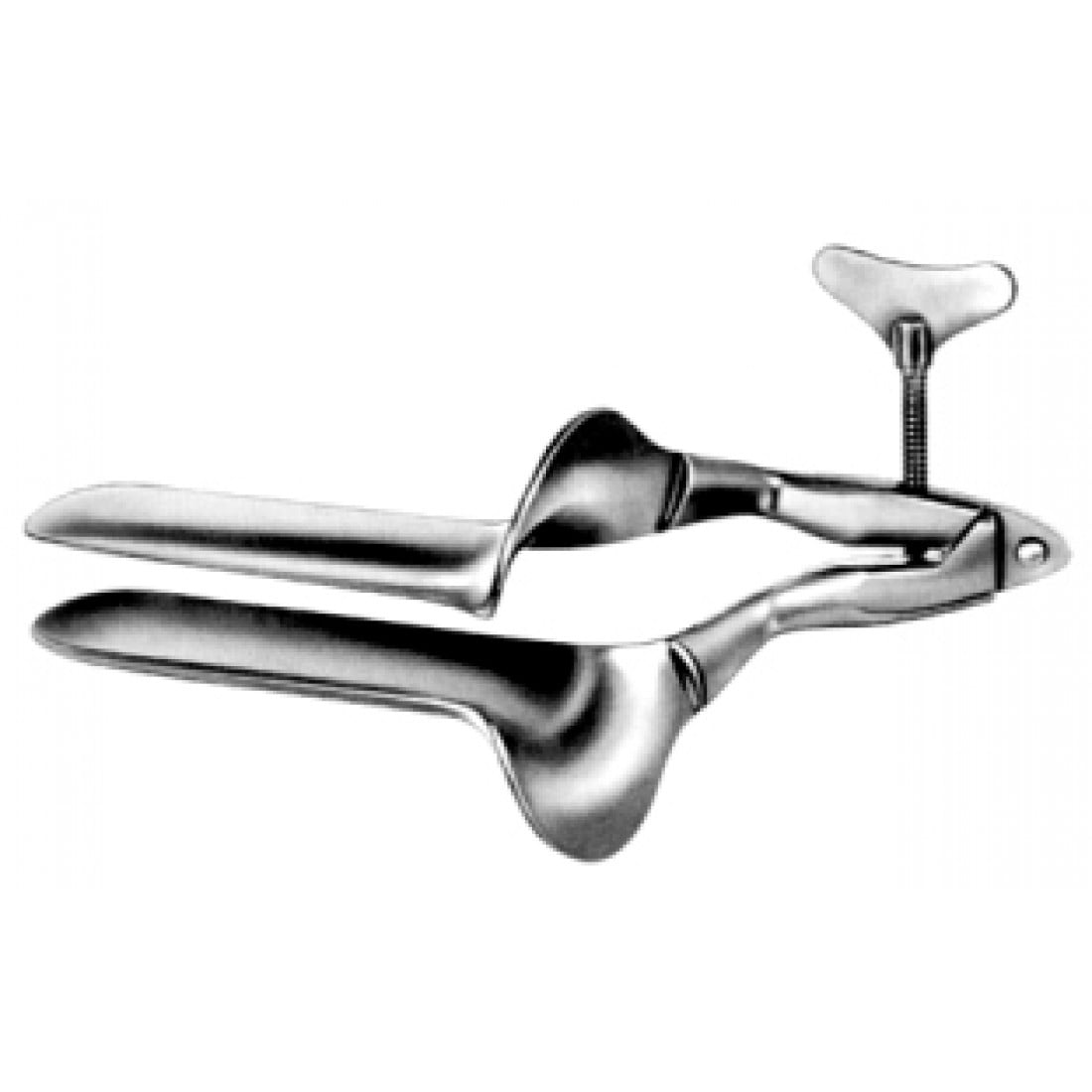 60.0066.04 Collin Vajinal Spekulum  100x35mm Fiber Optik Işık Taşıyıcılı 