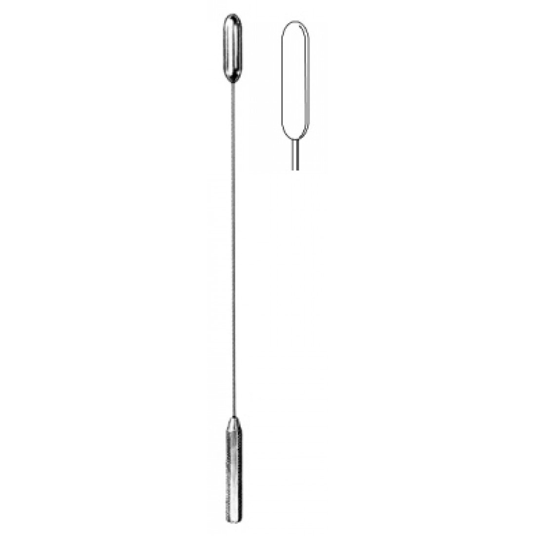 34.0828.50 DeBakey Vasküler Dilatör 5.0mm, 35cm