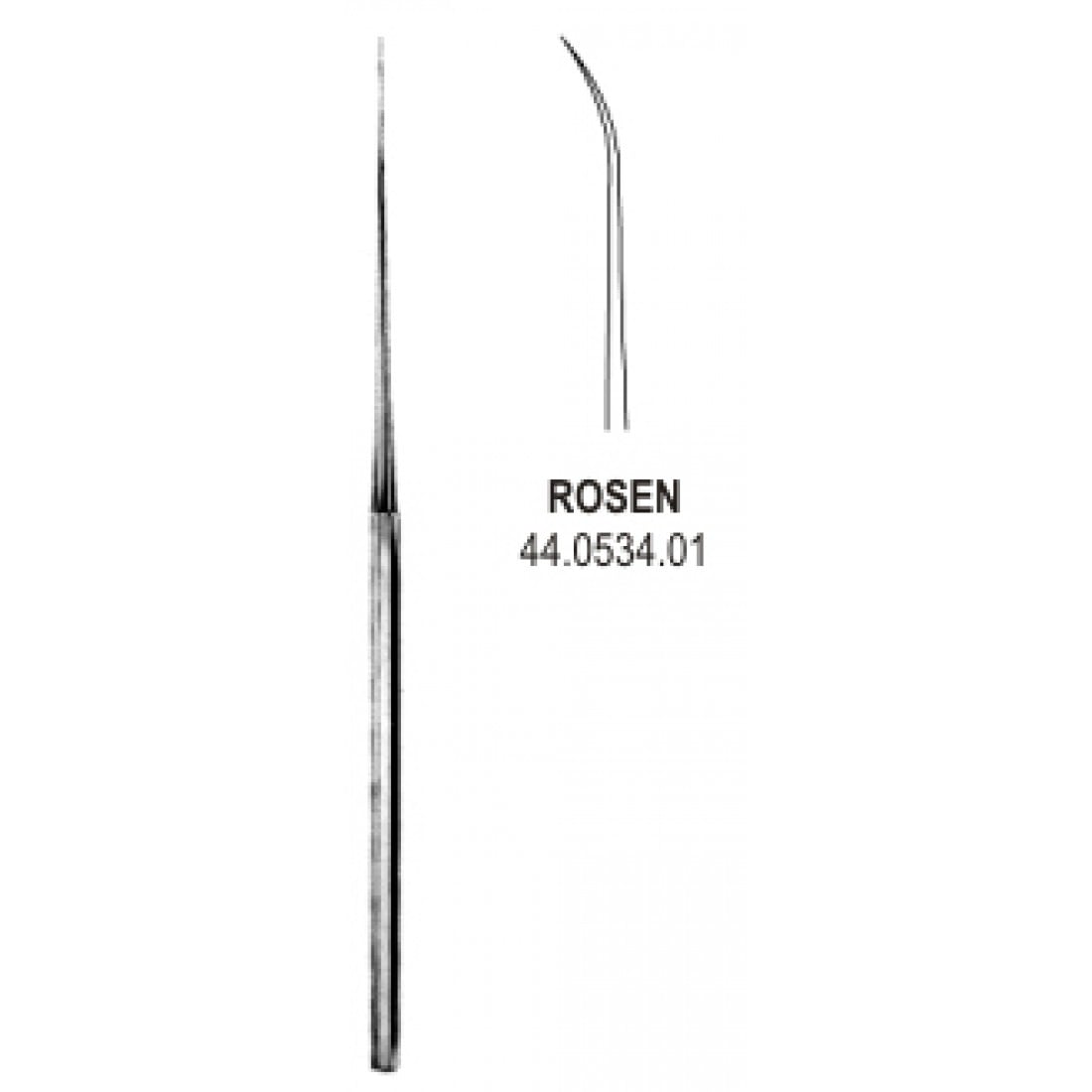 44.0534.01 Rosen Mikro Kanca Eğri 15.5cm