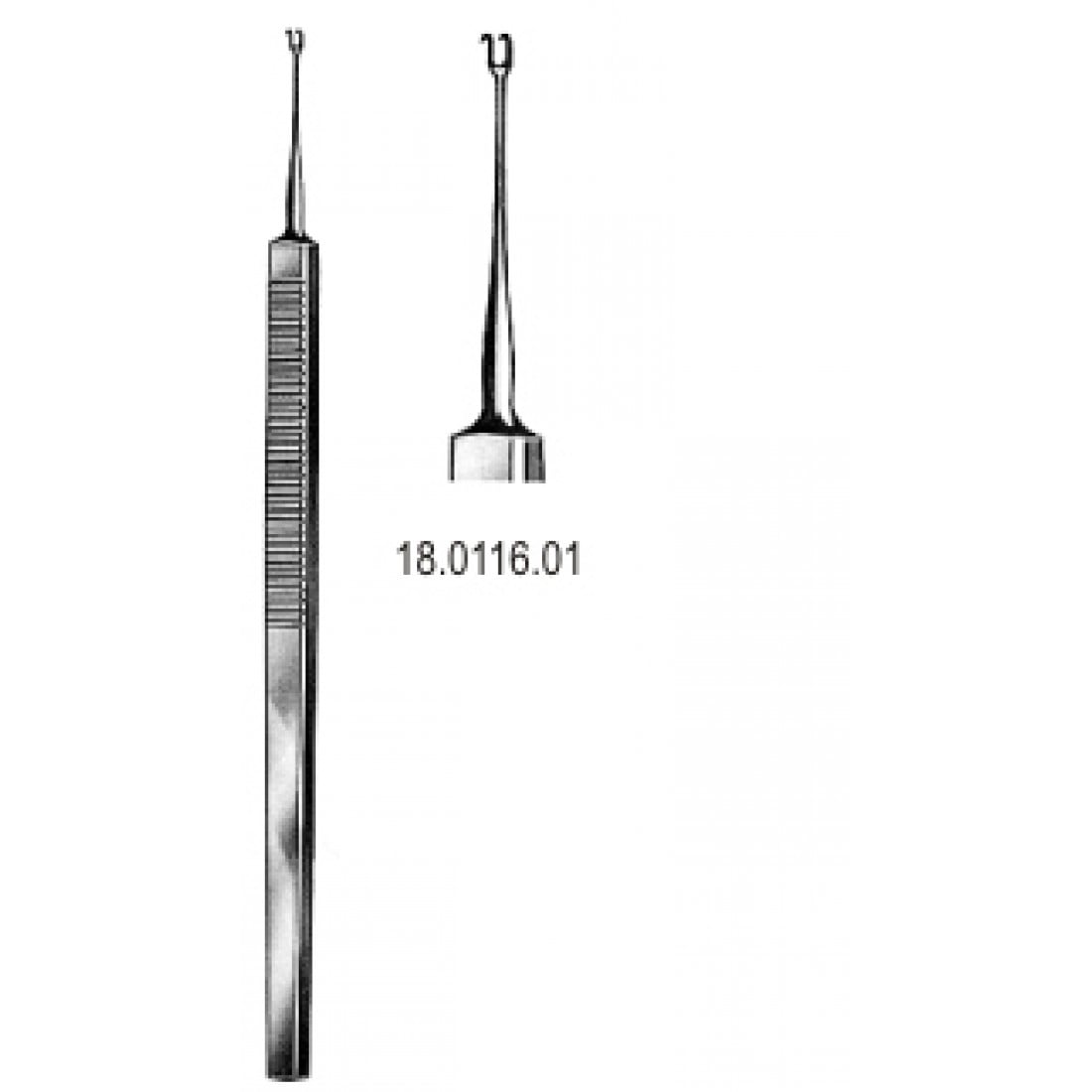 18.0116.01 Guthrie Ekartör Kanca Keskin 16cm