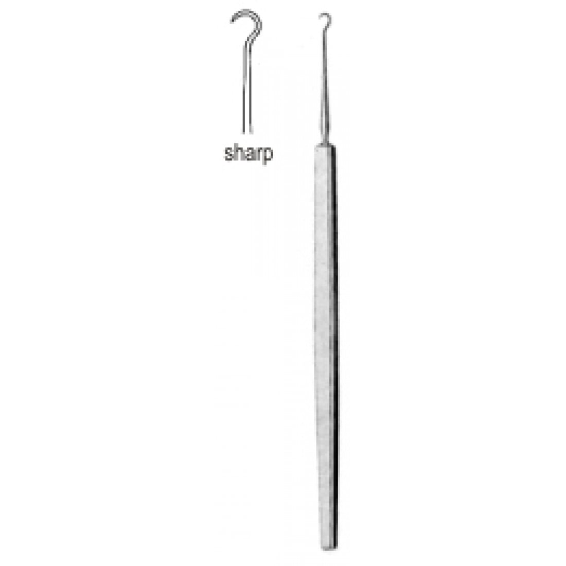 30.0164.18 Frazier Ekaörtör Tekli Sivri 18cm