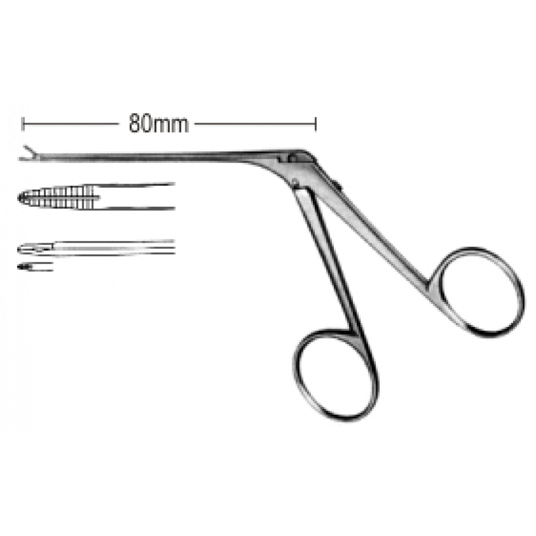 44.0150.01 Greven Forseps 8cm