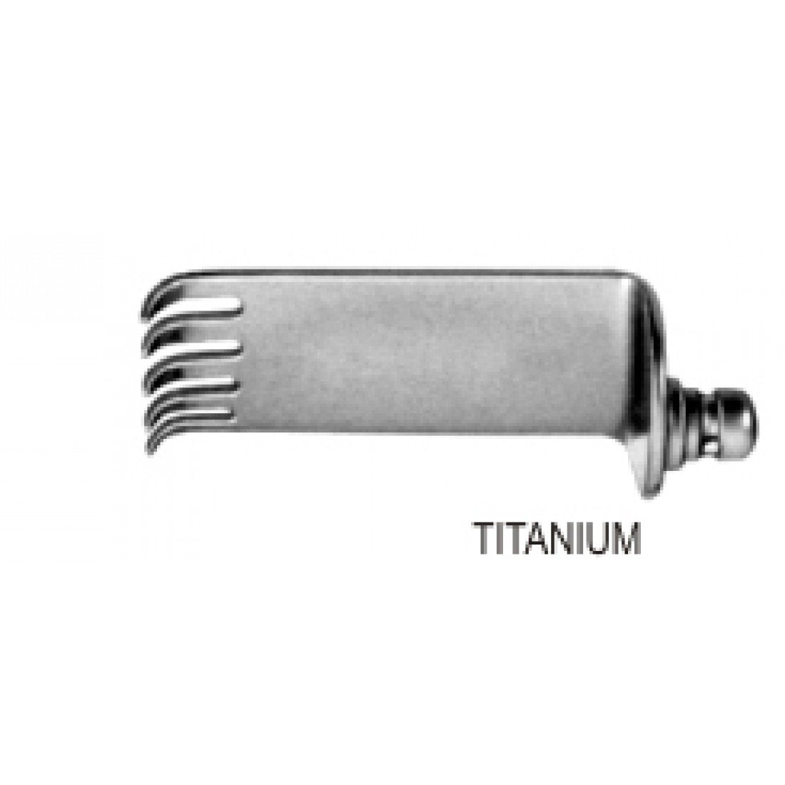 19.9314.30 Caspar Ekartör için Medial Uç 30x23mm (TiT)