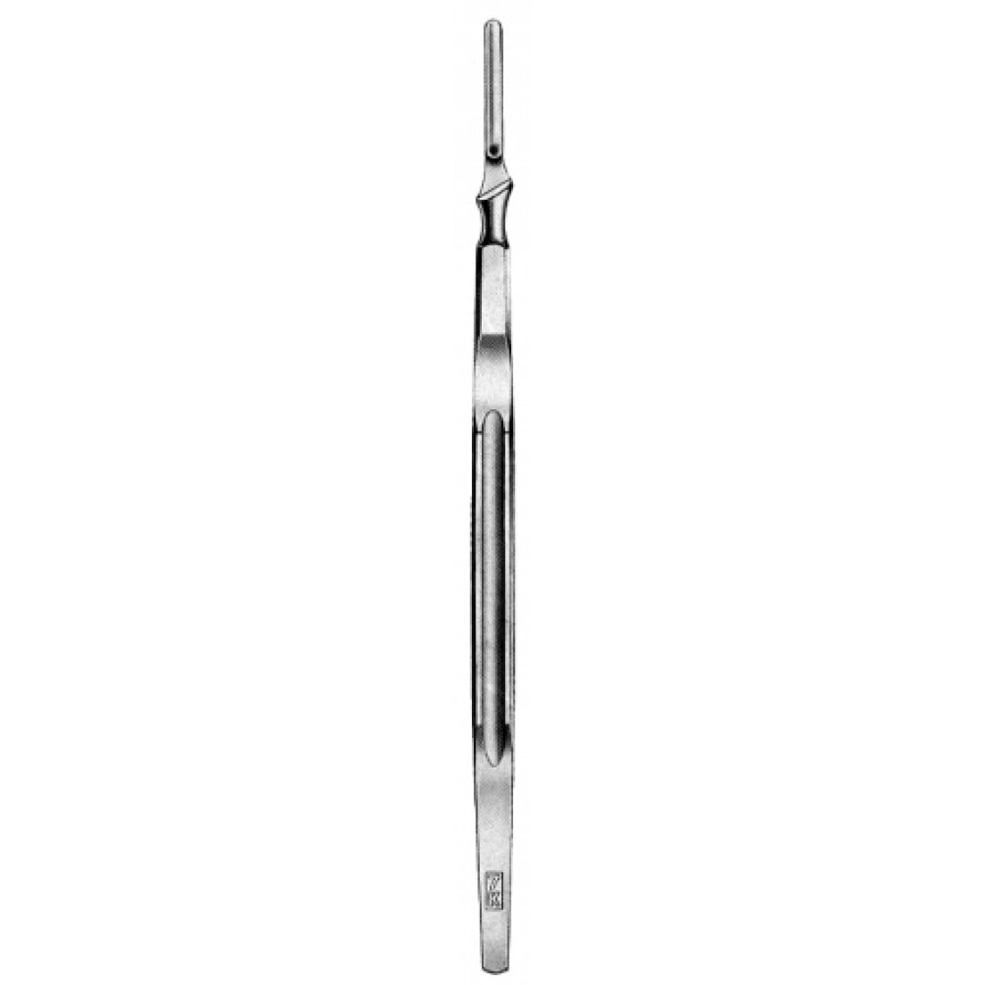 08.0136.07 Bistüri Sapı Özel Model #7K 12.5cm