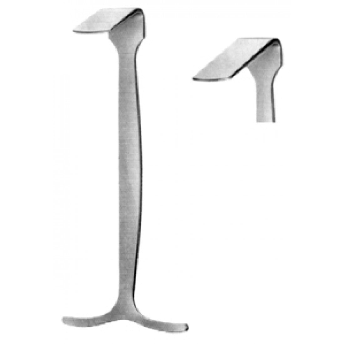 28.0734.02 Smillie Menisküs Ekartörü Açılı 48x19mm, 14.5cm