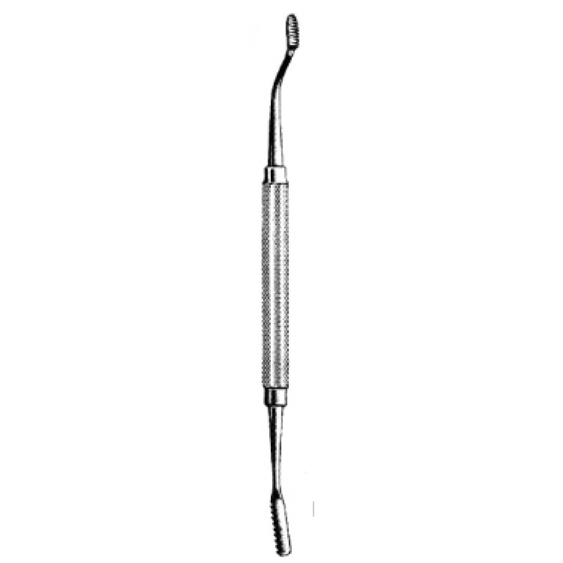28.0450.13 Miller Kemik Raspası Çift Taraflı Normal Kesim 18cm Fig.13