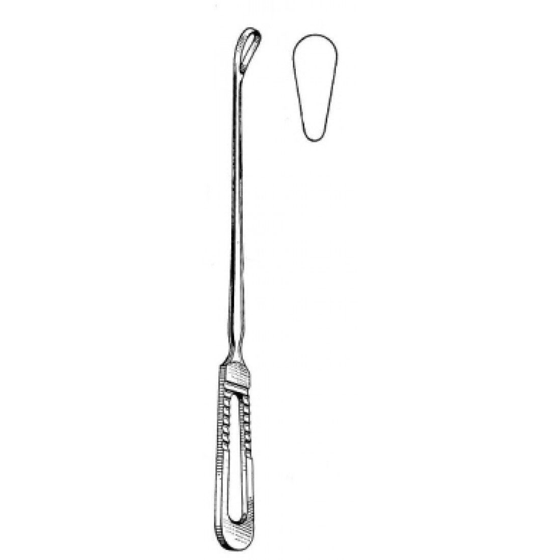 60.0886.02 Sims Küret Künt 25cm Fig.2