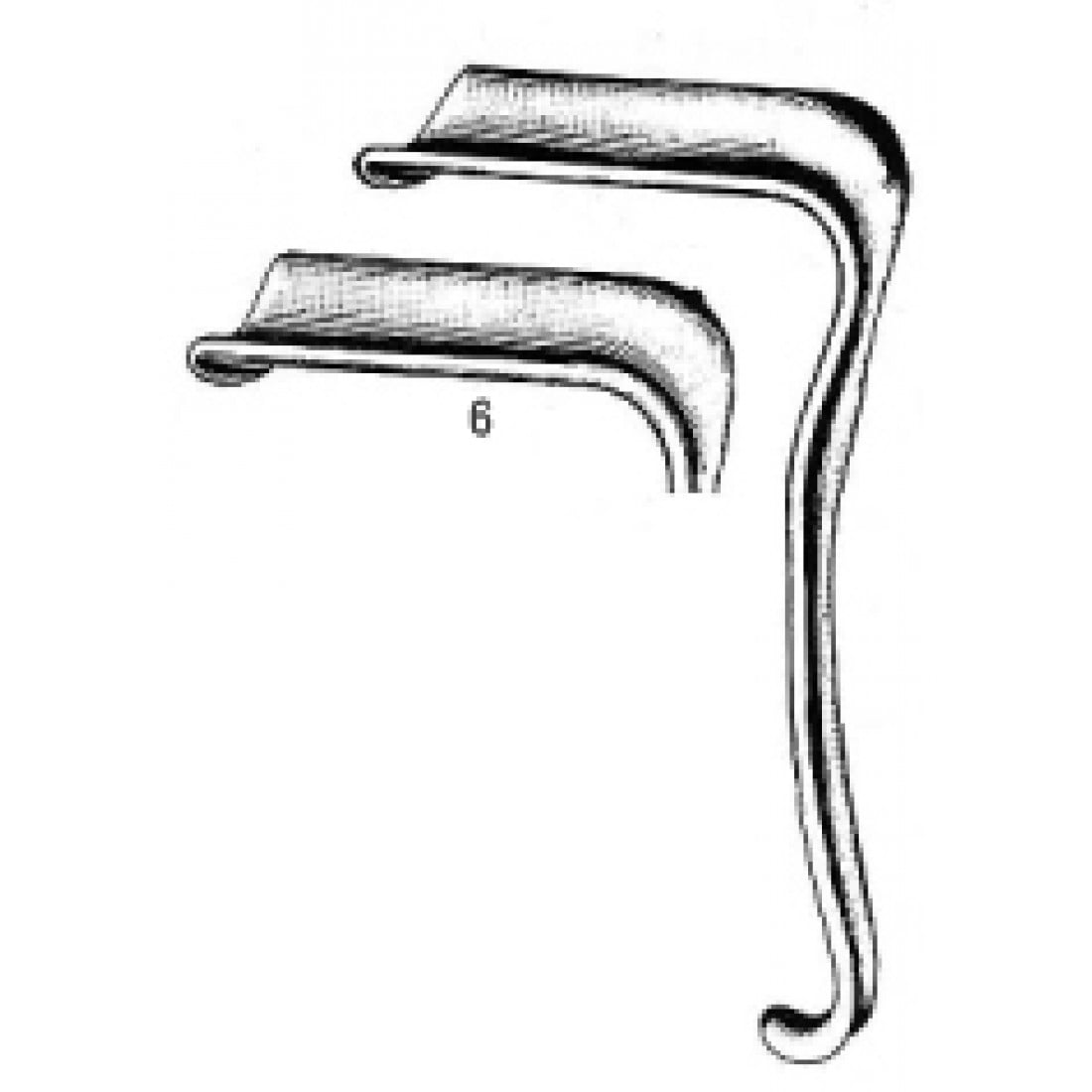 60.0084.06 Eastmann Vajinal Spekulum 100x40mm