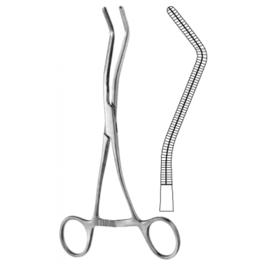 34.0600.18 Cooley Atravmatik Karotis Klemp 18cm