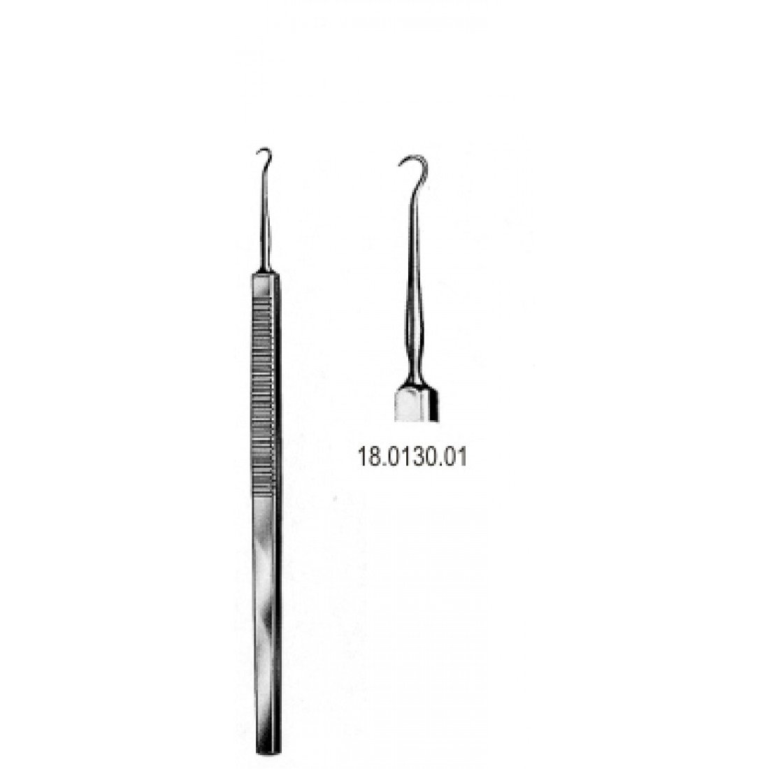 18.0130.01 Kanca Ekartör Tekli 16cm Fig.1