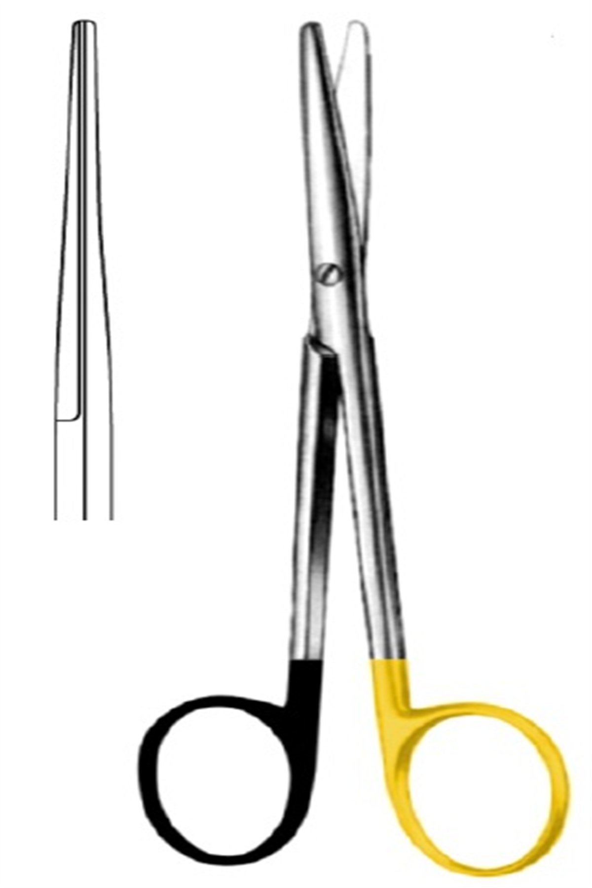 09.5310.16 Lexer Fino Operasyon Makası Düz 16cm S/CUT, TC