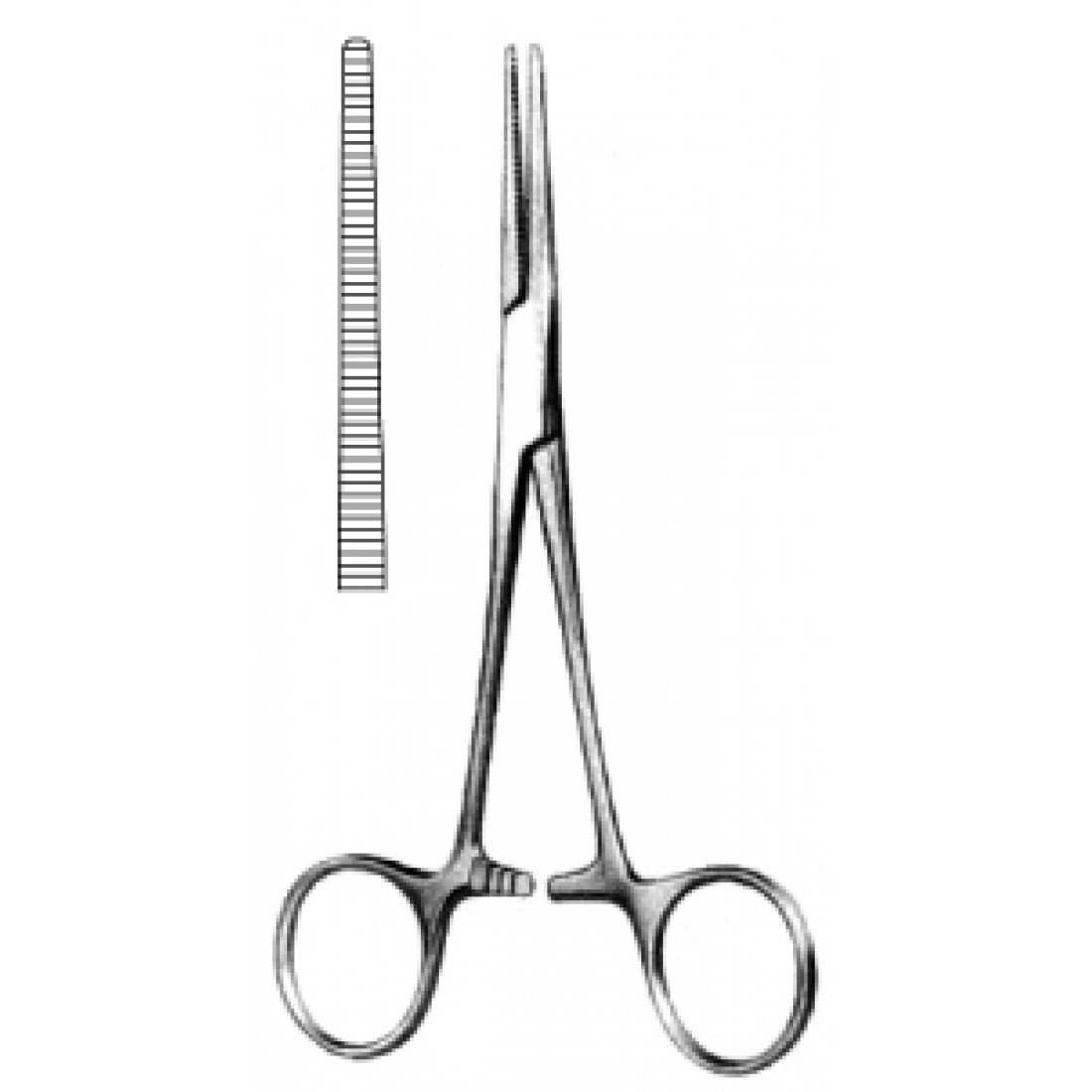 14.0240.18 Pean Nippon Hemostatik Forseps Düz 18cm