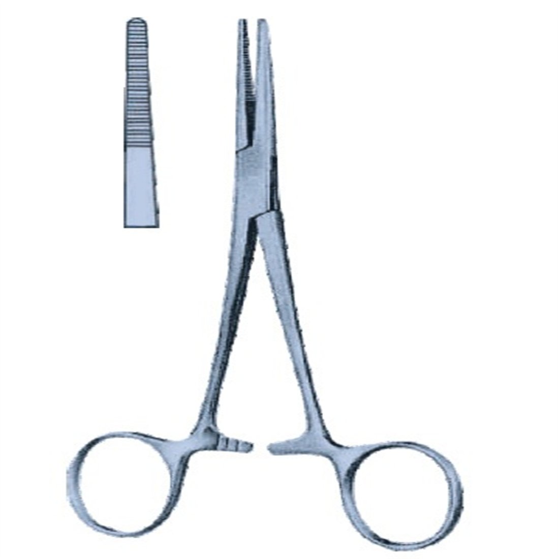 14.9090.14 Kelly Hemostatik Forseps Düz 14cm (TiT)
