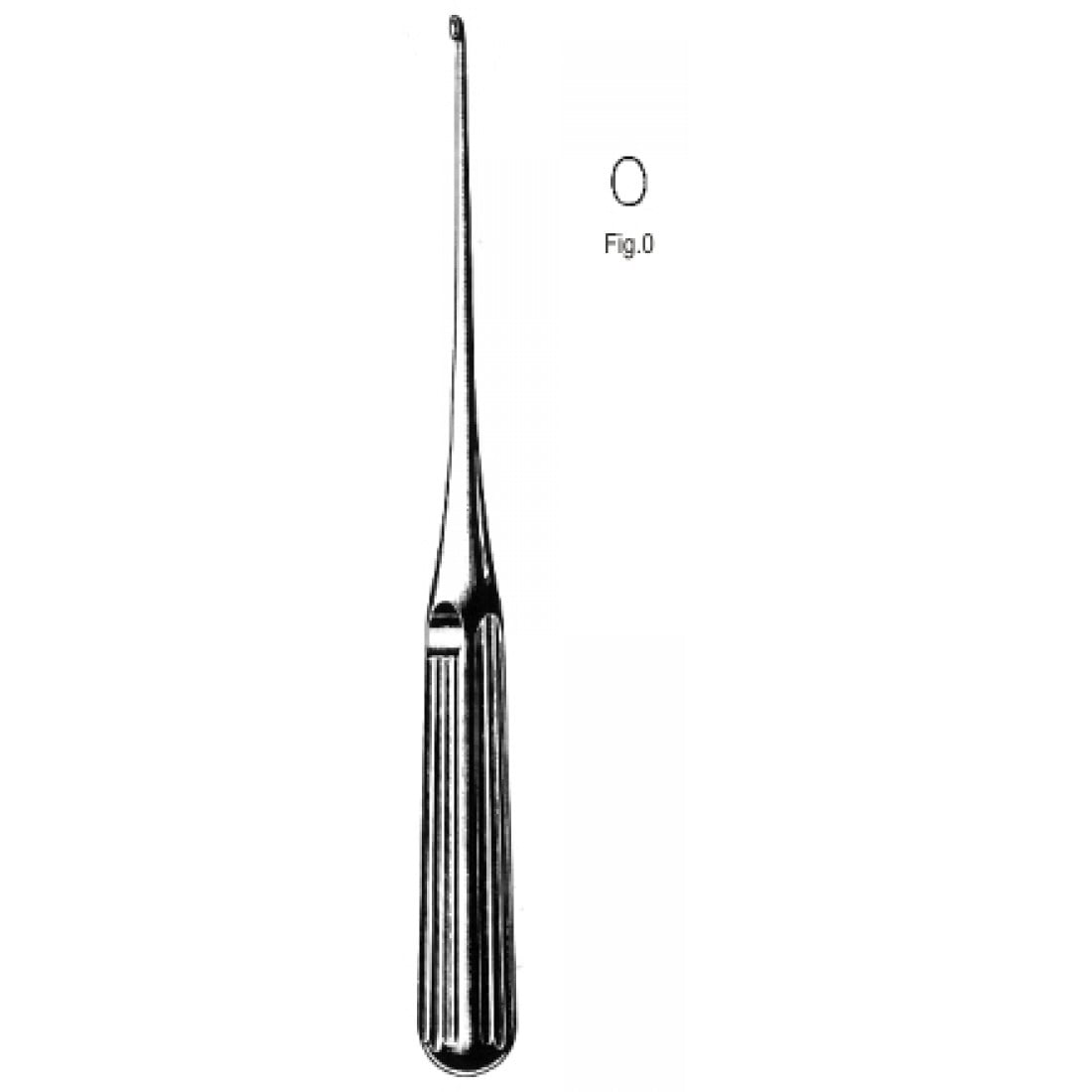 28.0330.10 Lempert Kemik Küreti 21.5cm Fig.0